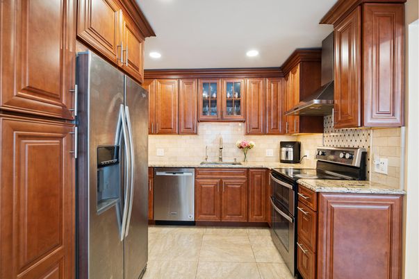 Interior, Kitchen, Recessed Lighting, Stainless Steel Appliances