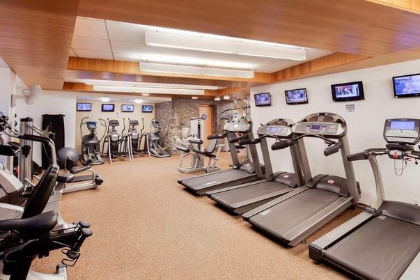 Fitness Equipment, Gym, Interior