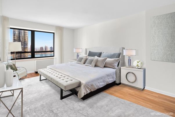 Bedroom, Interior, Water, Wood Texture Flooring