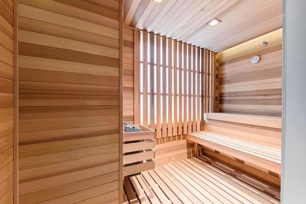 Interior, Recessed Lighting, Sauna Room