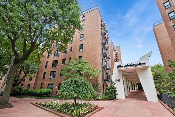 Exterior, Facade, Brick Facade, Condo Building