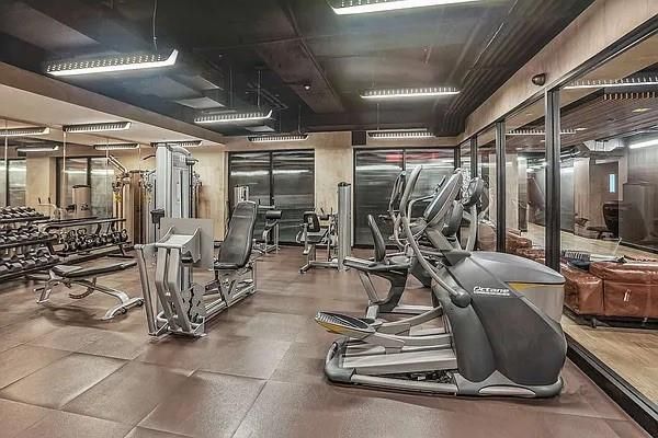 Fitness Equipment, Gym, Interior