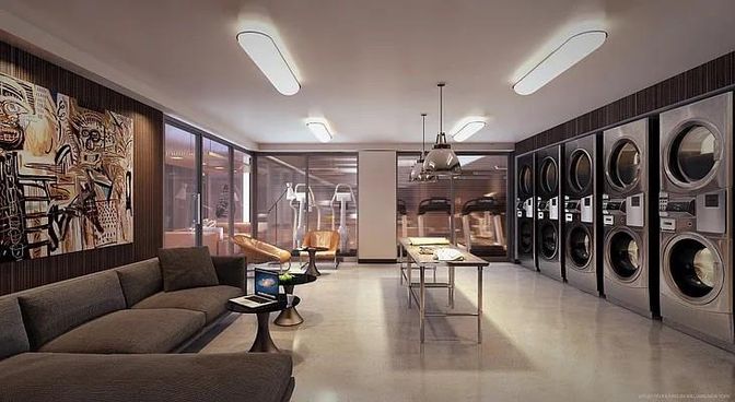 Interior, Living room, Pendant Lights, Washer