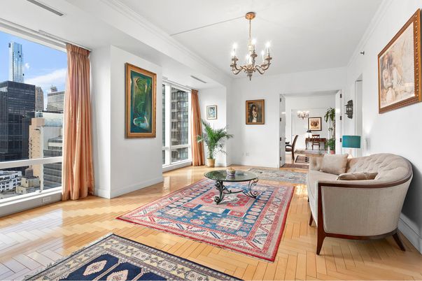 Chandelier, Interior, Living room, Wood Texture Flooring