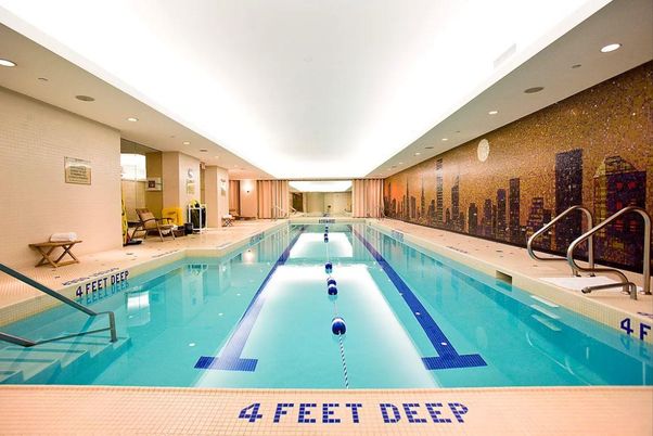 Interior, Pool, Recessed Lighting