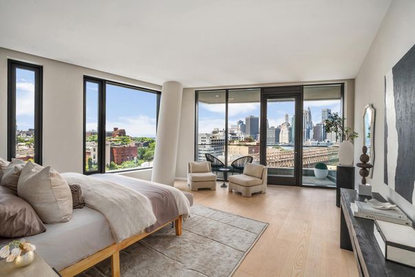 Bedroom, Interior, Water, Wood Texture Flooring