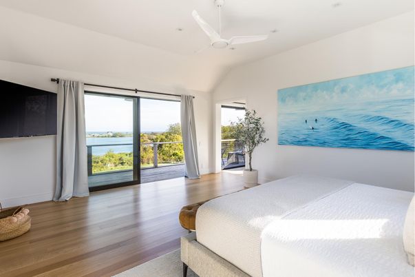 Bedroom, Interior, Water, Wood Texture Flooring
