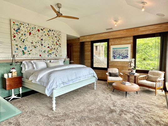 Bedroom, Interior, Wooden Walls