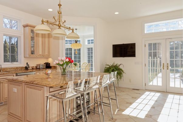 Dining room, Interior, Kitchen, Pendant Lights, Recessed Lighting