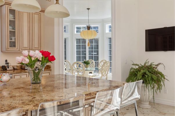 Dining room, Interior, Pendant Lights