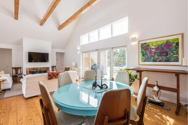 Dining room, Interior, Living room, Wooden Beams, Wood Texture Flooring