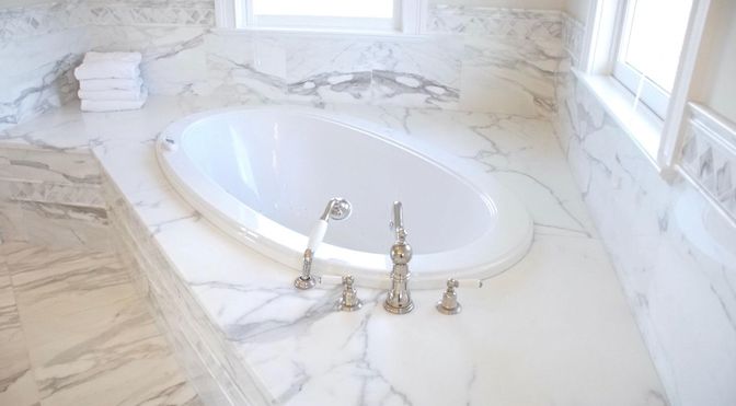 Bathroom, Interior, Marble, Marble Walls
