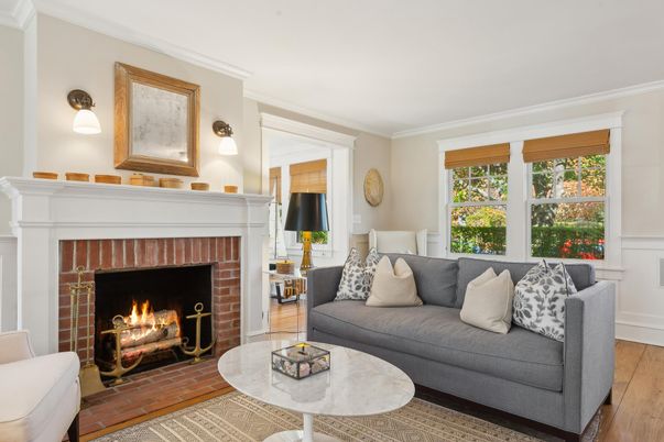 Fireplace, Interior, Living room, Wood Texture Flooring