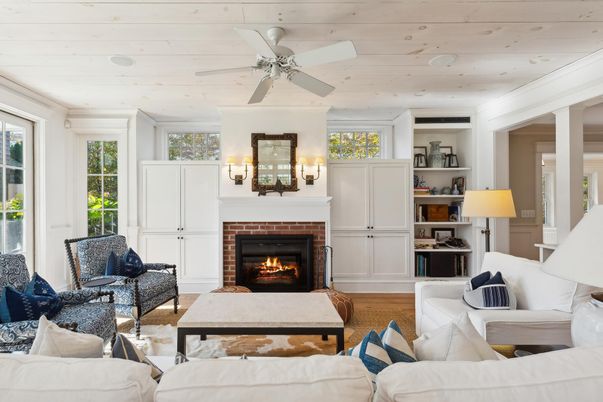 Fireplace, Interior, Living room, Wooden Ceilings, Wood Texture Flooring