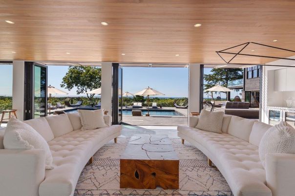 Interior, Living room, Recessed Lighting, Wooden Ceilings, Wood Texture Flooring