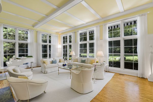 Interior, Living room, Sun Room, Wood Texture Flooring