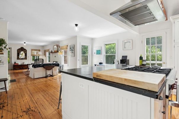Interior, Kitchen, Living room, Wood Texture Flooring