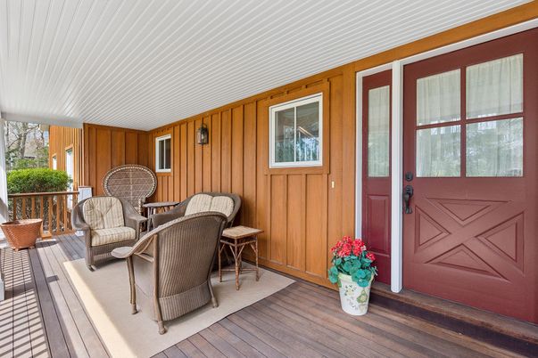 Exterior, Wood Texture Flooring
