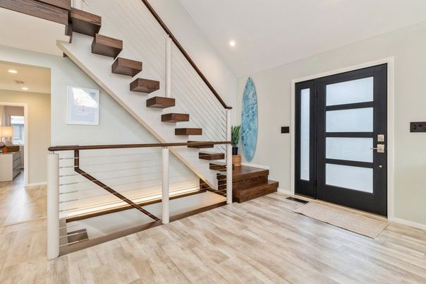 Interior, Recessed Lighting, Wood Texture Flooring