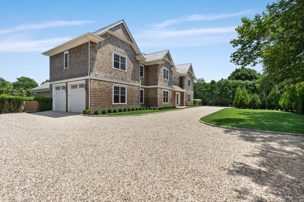 Attached, Backyard, Exterior, Facade, Tudor Revival