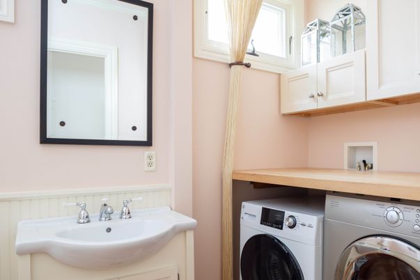Bathroom, Interior, Washer