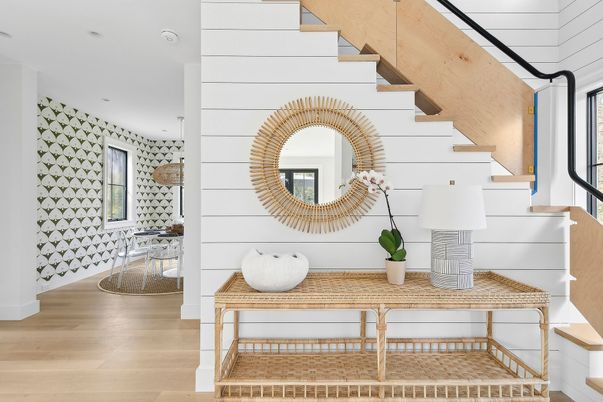 Interior, Recessed Lighting, Wood Texture Flooring