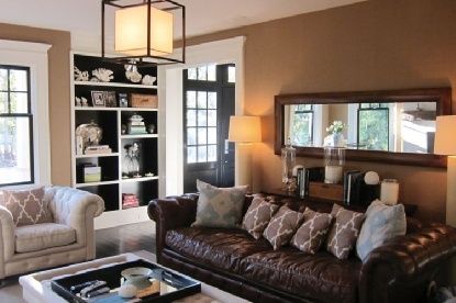 Interior, Living room, Pendant Lights, Wood Texture Flooring