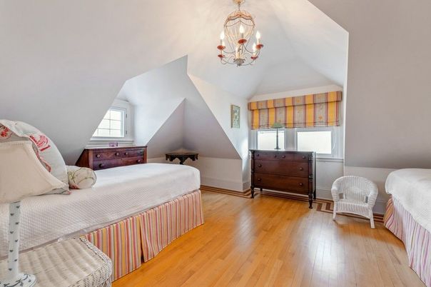 Bedroom, Chandelier, Interior, Wood Texture Flooring