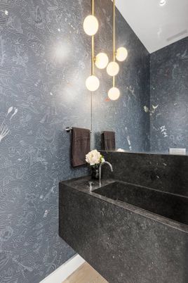 Bathroom, Interior, Pendant Lights, Recessed Lighting
