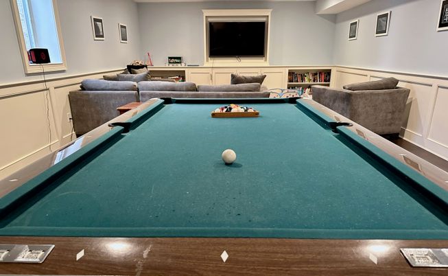 Billiard Table, Game Room, Interior, Living room