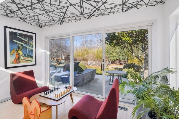 Interior, Living room, Sun Room, Wood Texture Flooring