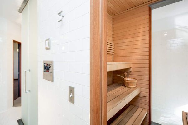 Interior, Sauna Room