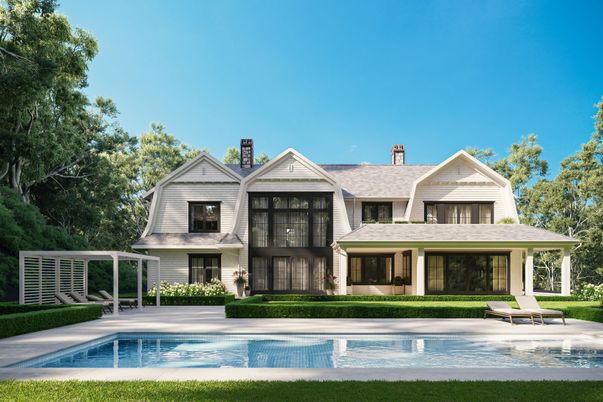 Exterior, Facade, Pool, Queen Anne Victorian