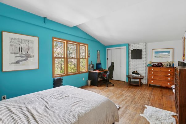 Bedroom, Home Office, Interior, Wood Texture Flooring
