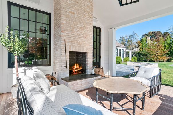 Exterior, Fireplace