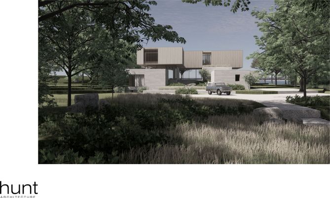 Backyard, Exterior, Facade, Modern