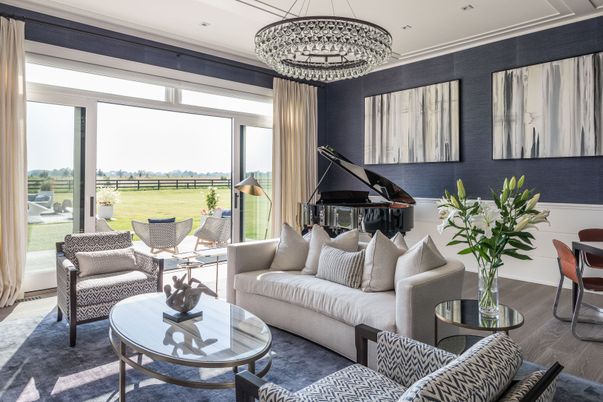 Interior, Living room, Piano, Recessed Lighting