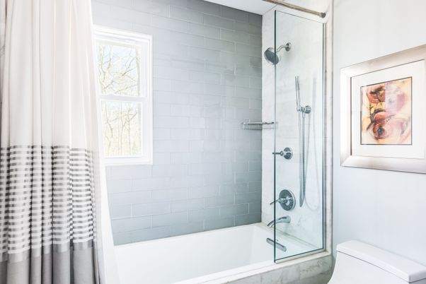 Bathroom, Glass Shower, Interior