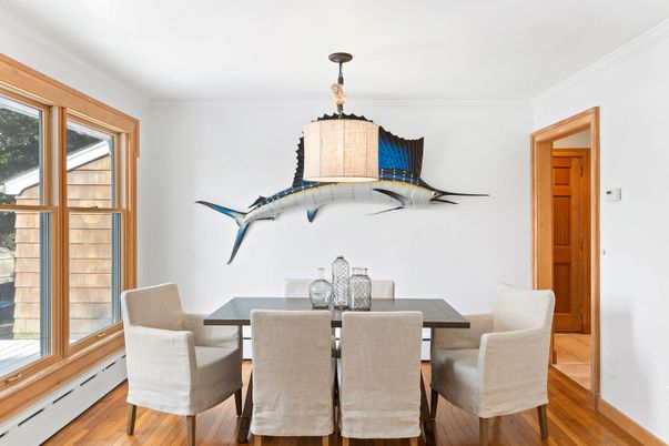 Dining room, Interior, Wood Texture Flooring