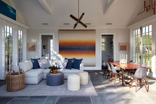 Dining room, Interior, Living room, Pendant Lights, Water