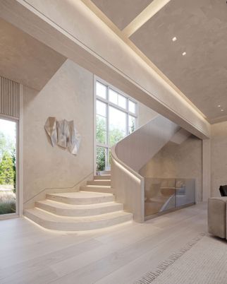 Interior, Recessed Lighting, Wood Texture Flooring