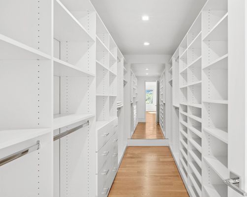 Interior, Recessed Lighting, Walk-in Closets, Wood Texture Flooring