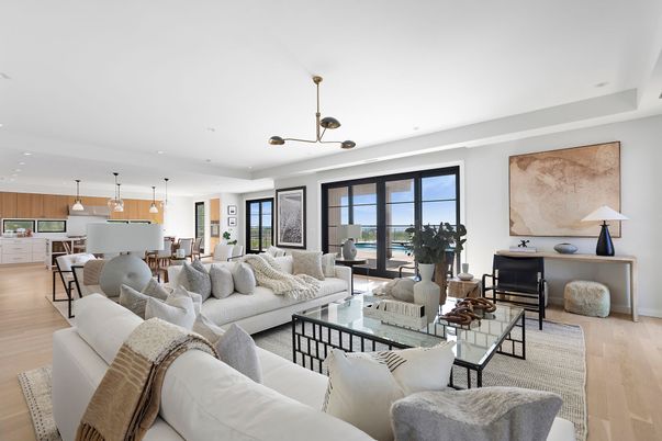 Dining room, Interior, Kitchen, Living room, Pendant Lights, Recessed Lighting, Wood Texture Flooring