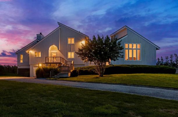 Attached, Backyard, Exterior, Facade, Farmhouse