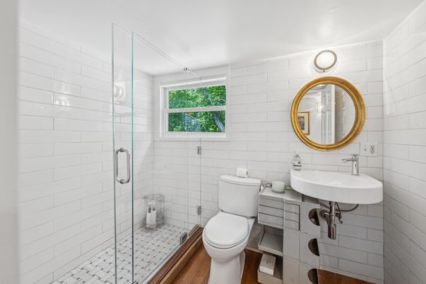 Bathroom, Glass Shower, Interior