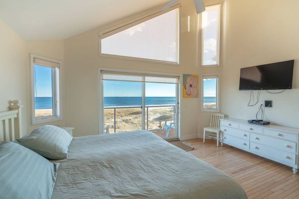 Bedroom, Interior, Water, Wood Texture Flooring
