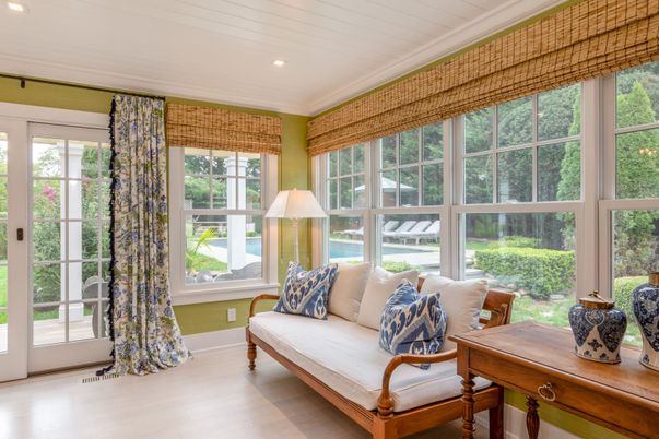 Interior, Recessed Lighting, Sun Room, Wood Texture Flooring