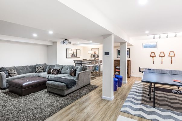 Game Room, Interior, Living room, Recessed Lighting