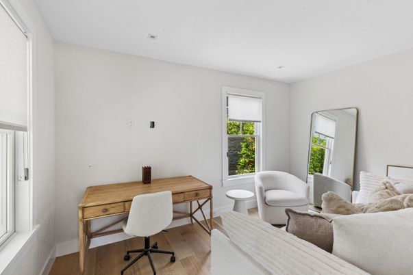 Bedroom, Home Office, Interior, Wood Texture Flooring
