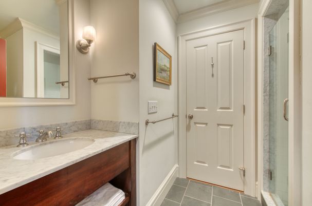 Bathroom, Glass Shower, Interior